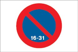 Esta se�al proh�be, en el lado