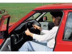 La posici�n de las manos sobre