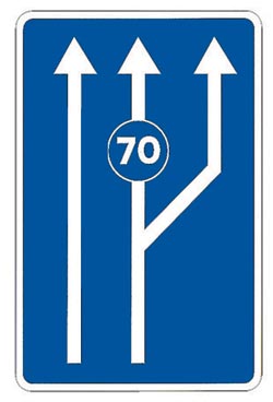 En un tramo de v�a con esta se